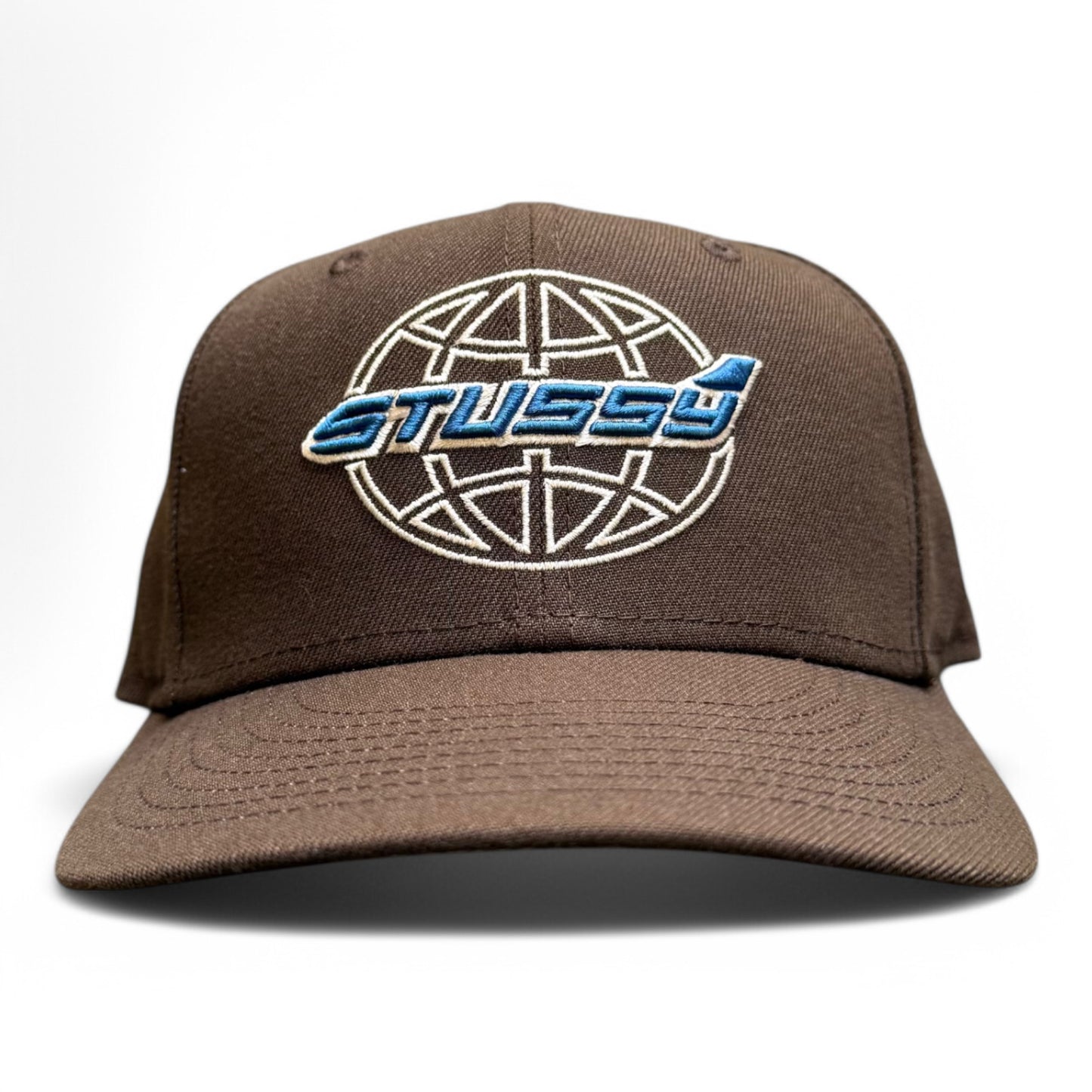 New Era Stussy Fitted Hat Brown