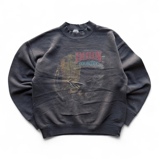 90's Born Country Faded Crewneck