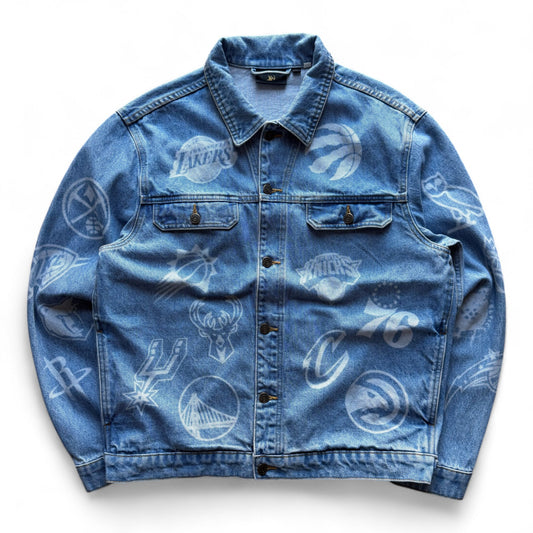 OVO x NBA Denim Jean Jacket
