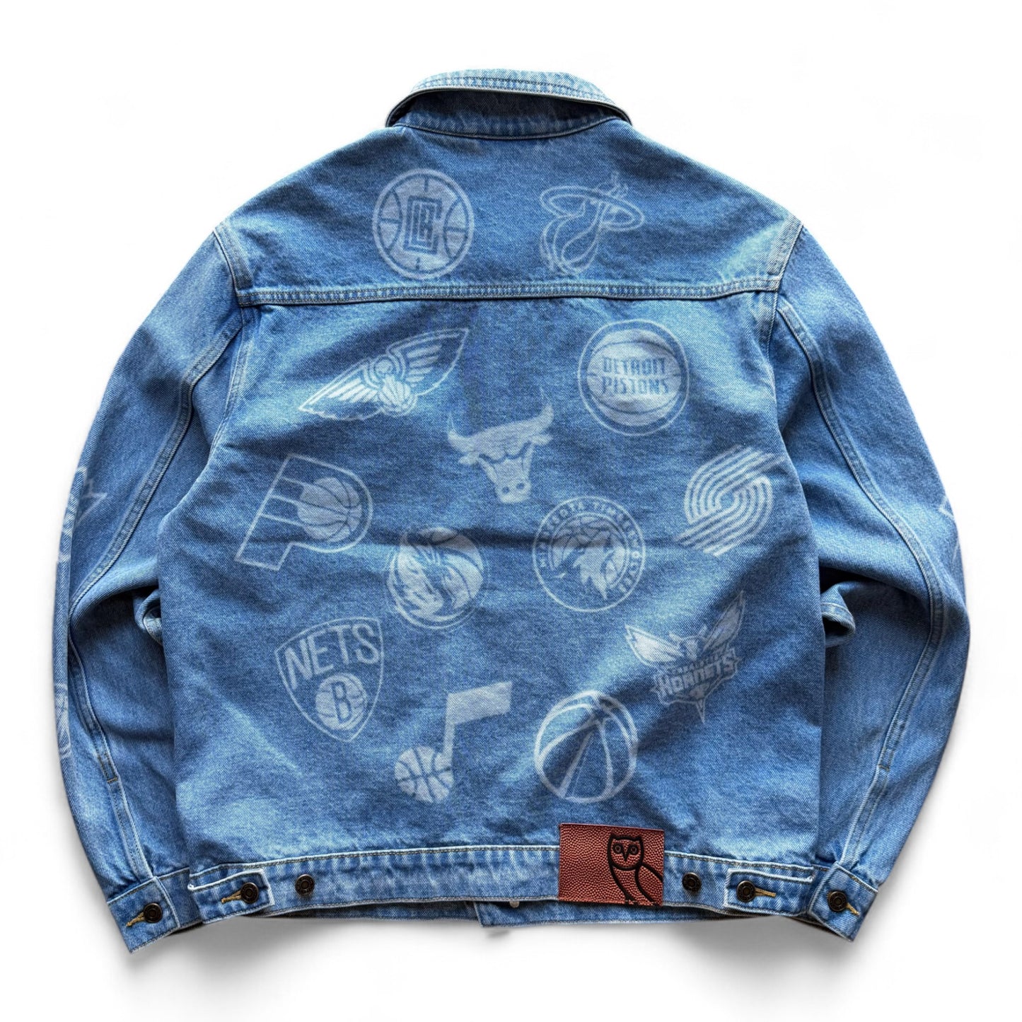 OVO x NBA Denim Jean Jacket
