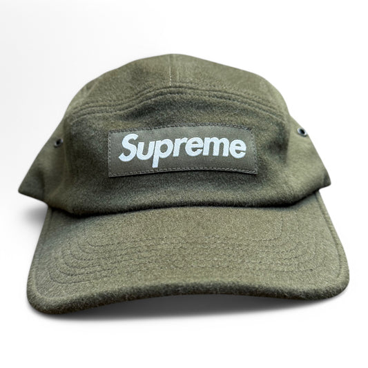 Supreme Olive Wool Camp Hat