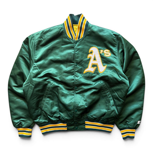 1990's Oakland A's Satin Jacket