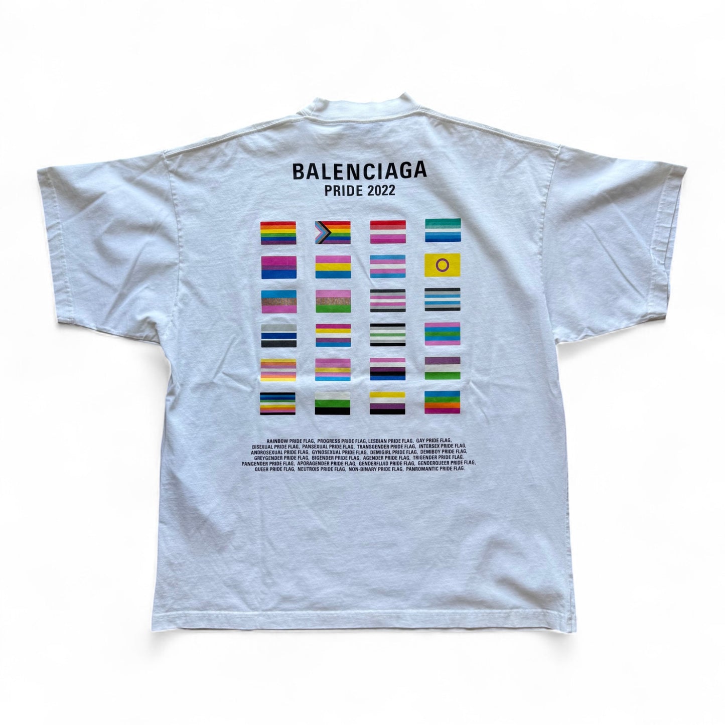 Balenciaga Pride 2022 T-Shirt White