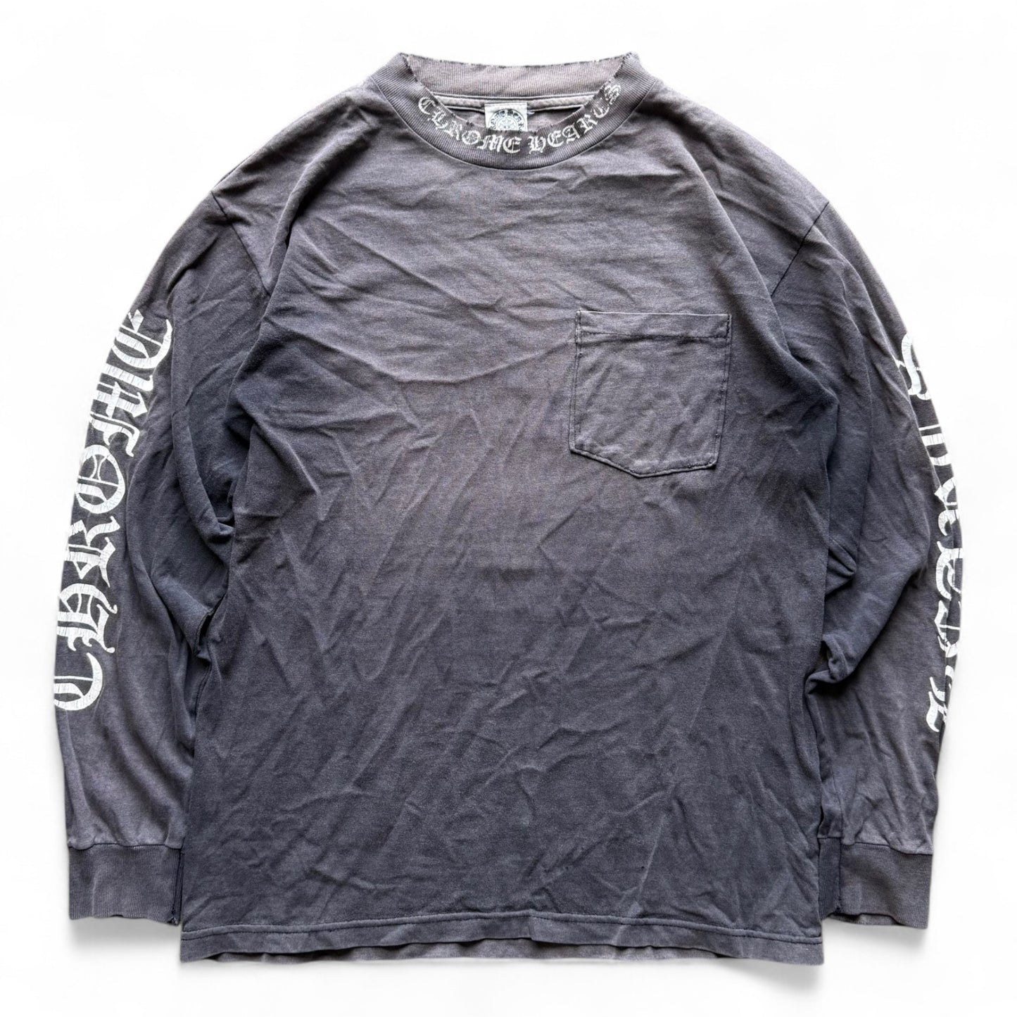 90's Chrome Hearts Faded L/S T-Shirt