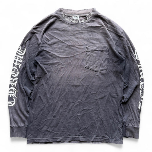 90's Chrome Hearts Faded L/S T-Shirt