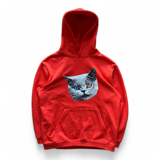 Golf Wang Shark Cat Pullover Hoodie Orange