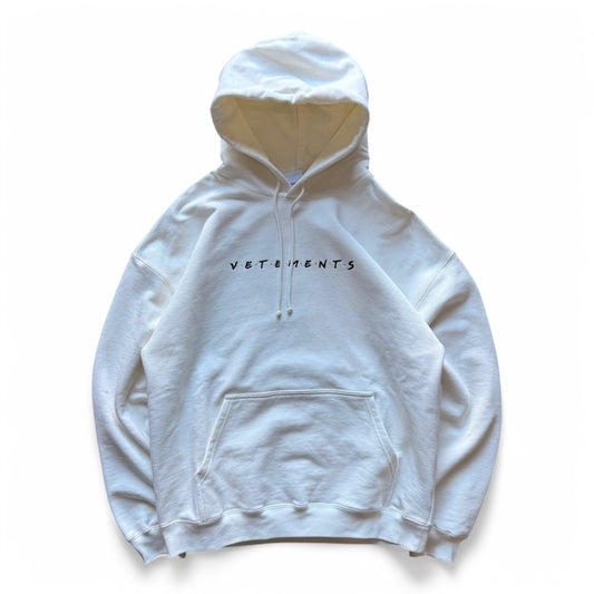 Vetements Oversized Friendly Logo Pullover Hoodie