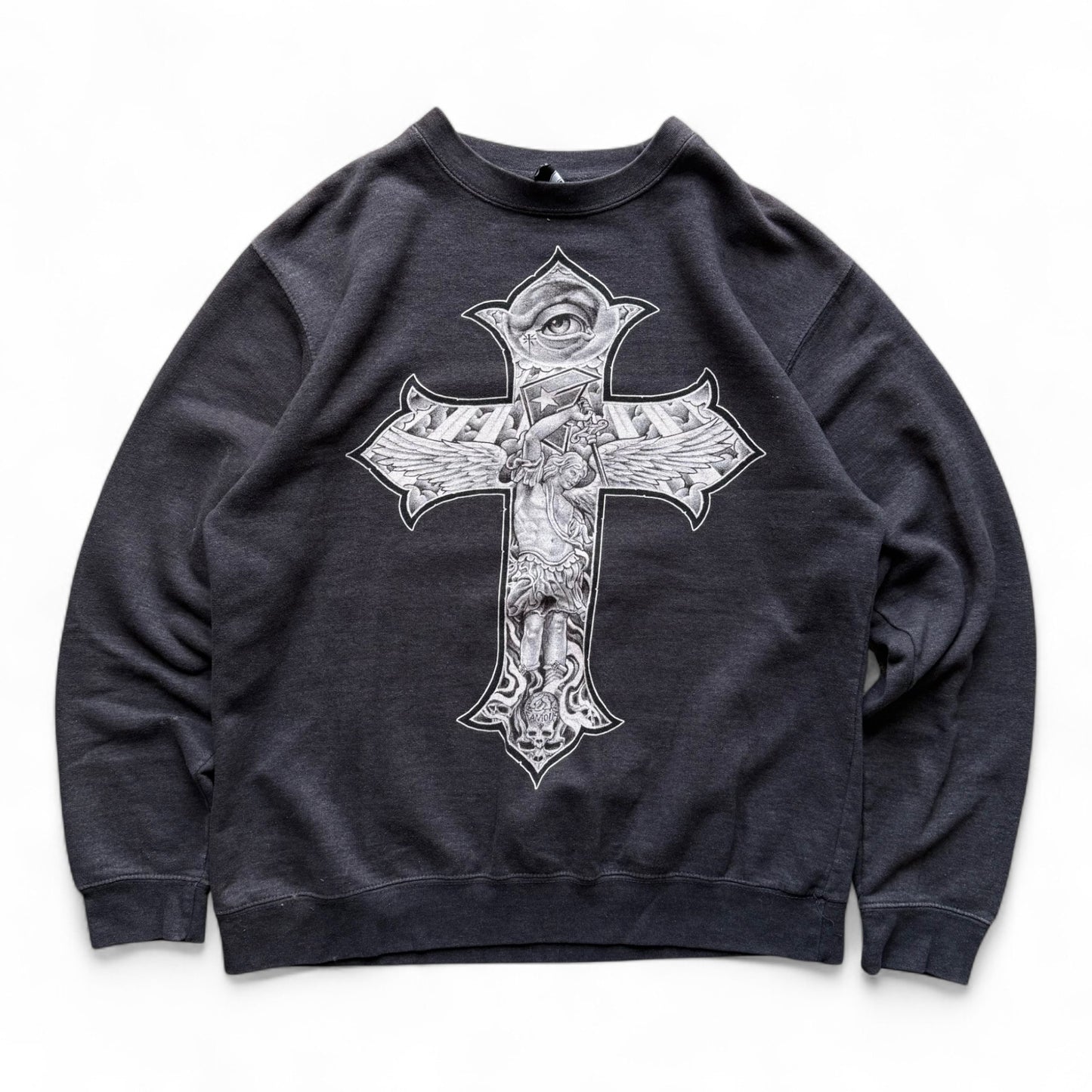 00's Famous Stars & Stripes Crewneck