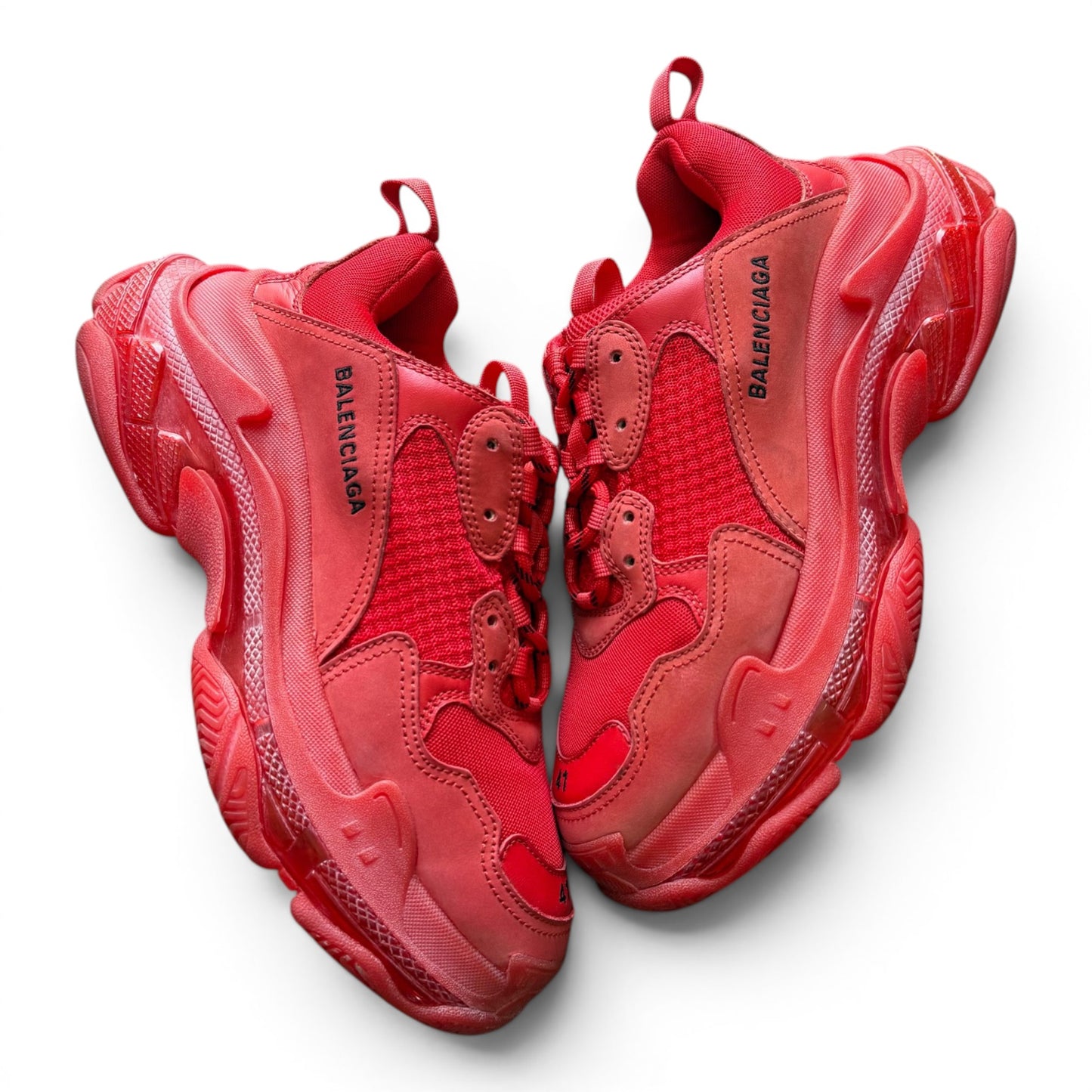 Balenciaga Triple S Red
