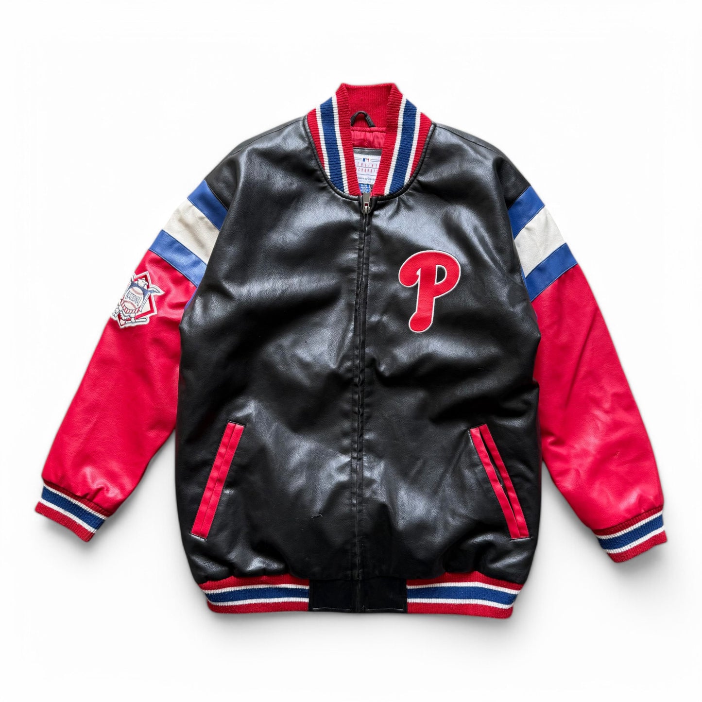 2000's Philadelphia Phillies Leather Jacket