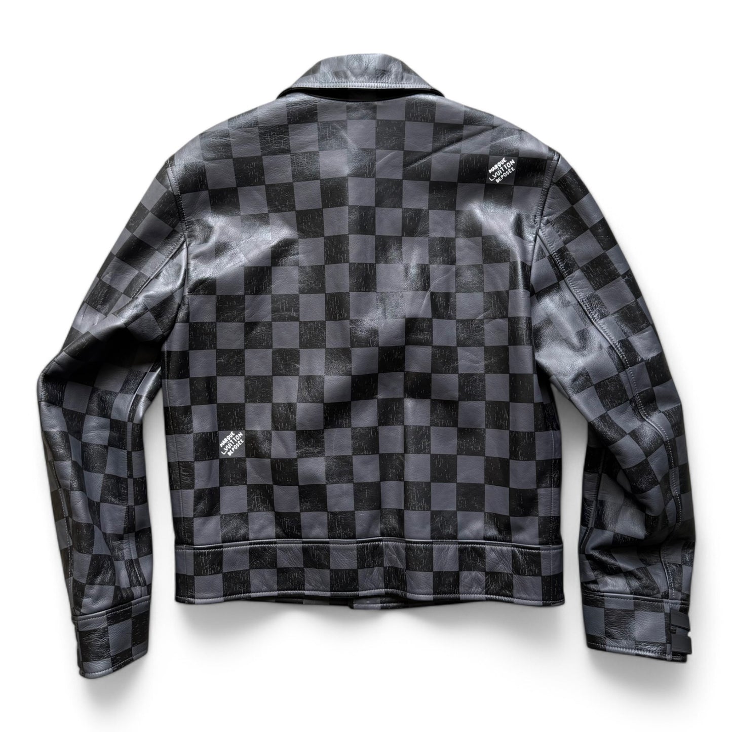 Louis Vuitton Damier Leather Jacket