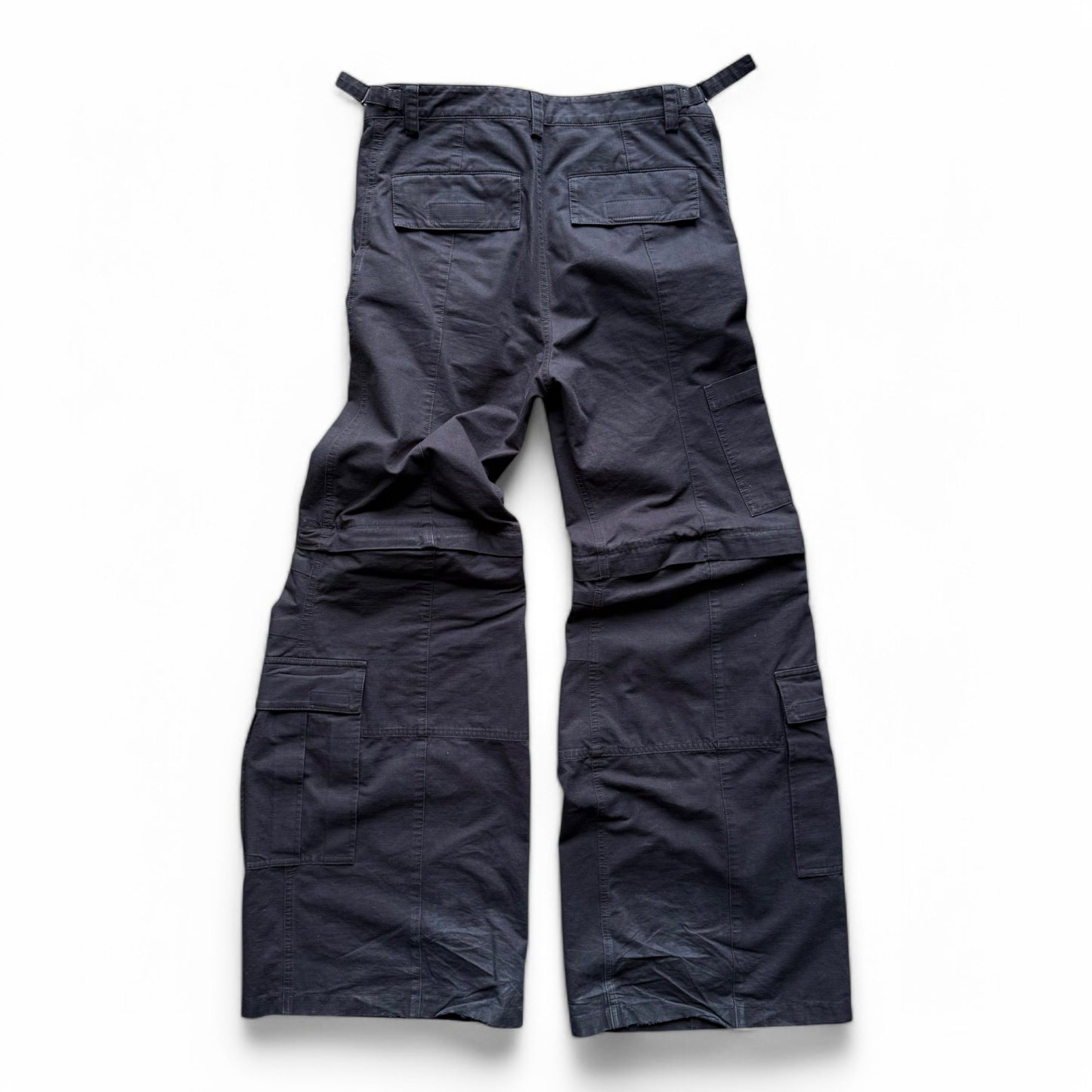 Balenciaga Flared Cargo Convertible Pants