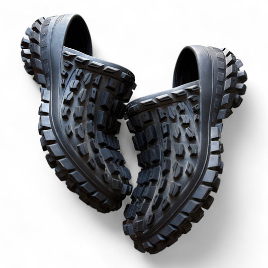 Balenciaga Defender Clogs Black