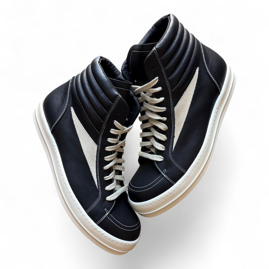 Rick Owens Leather Vintage Sneaker High