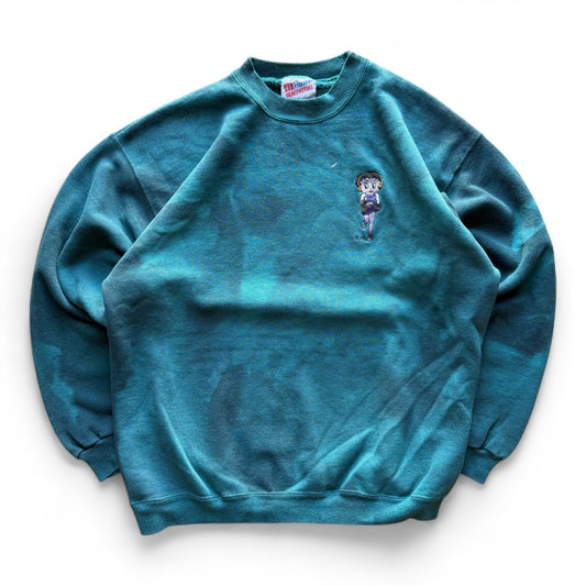 90's Betty Boop Faded Crewneck