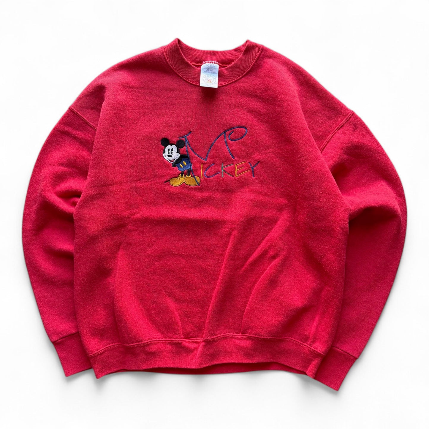 90's Mickey Mouse Crewneck Red