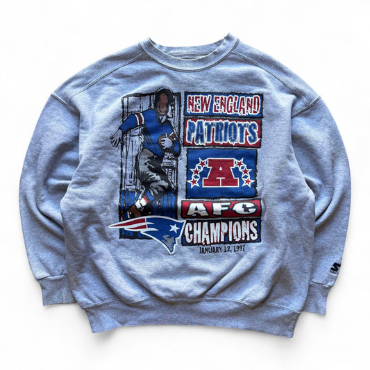 90's New England Patriots Crewneck