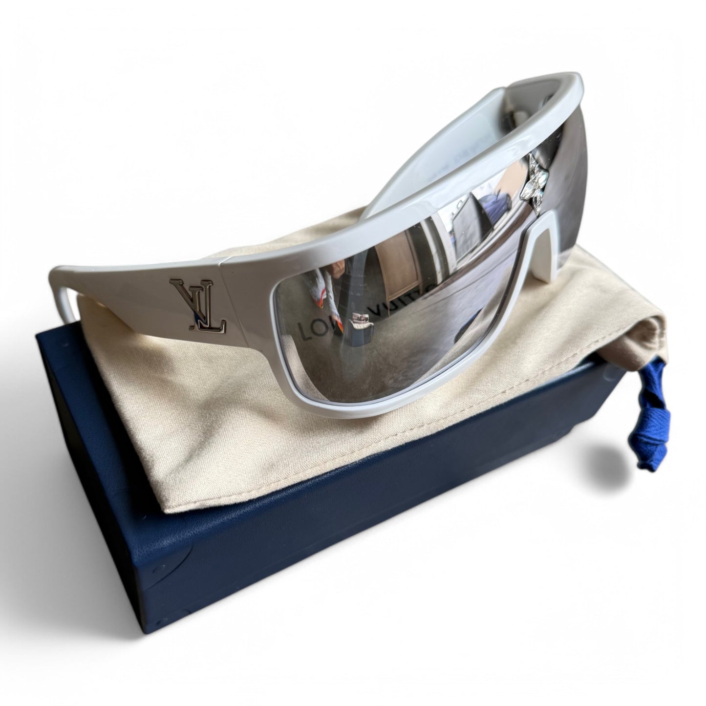 Louis Vuitton Crystal Sport Sunglasses