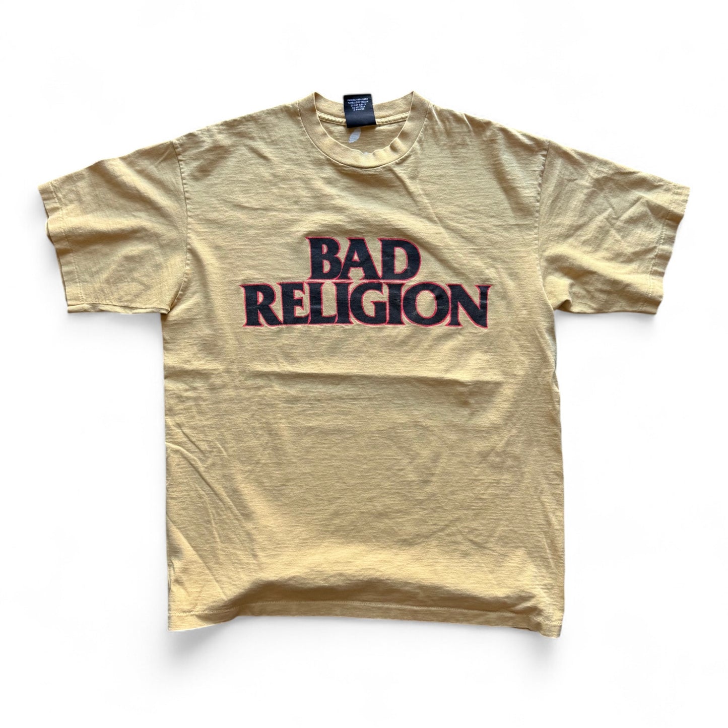 90's Bad Religion T-Shirt Yellow