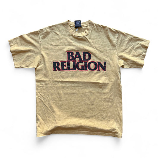 90's Bad Religion T-Shirt Yellow