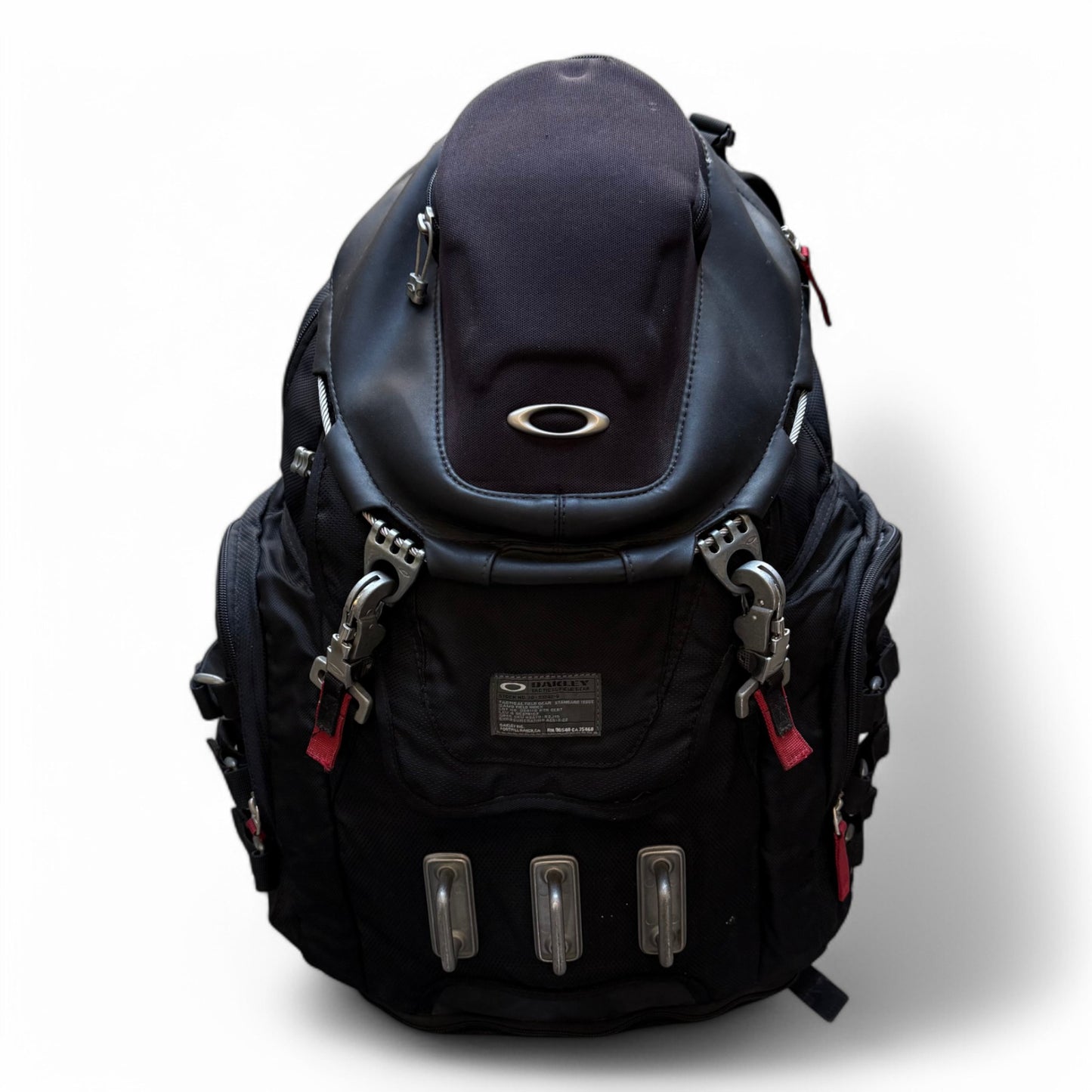 2000's Oakley Kitchen Sink Black Backpack