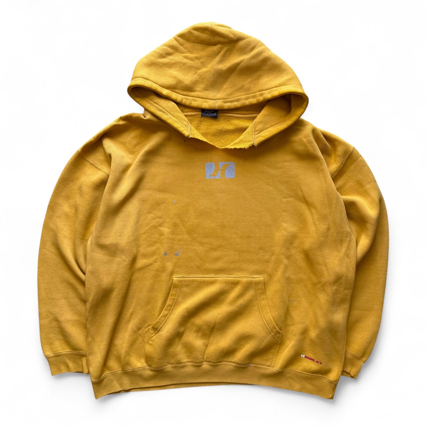 00's Hurley Pullover Hoodie Yellow