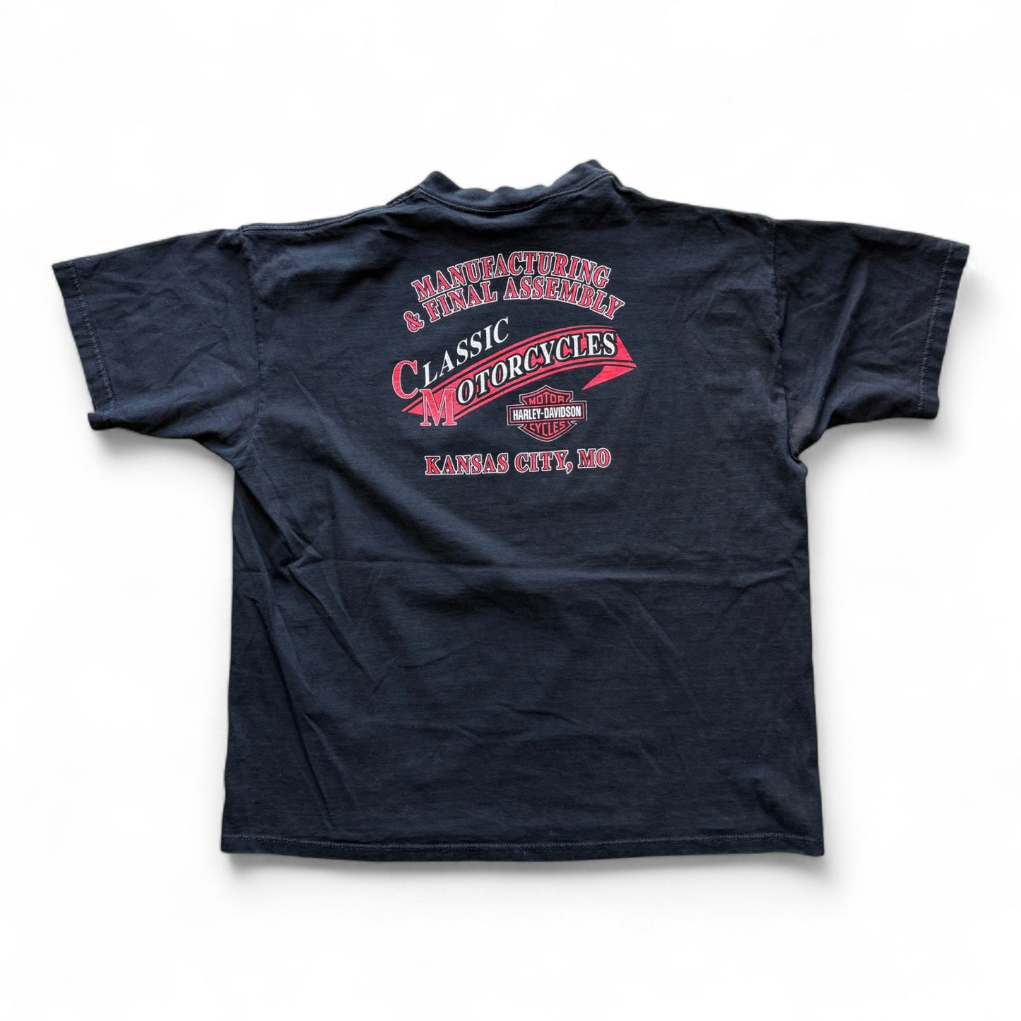 00's Harley Davidson Dont Tread On Me T-Shirt