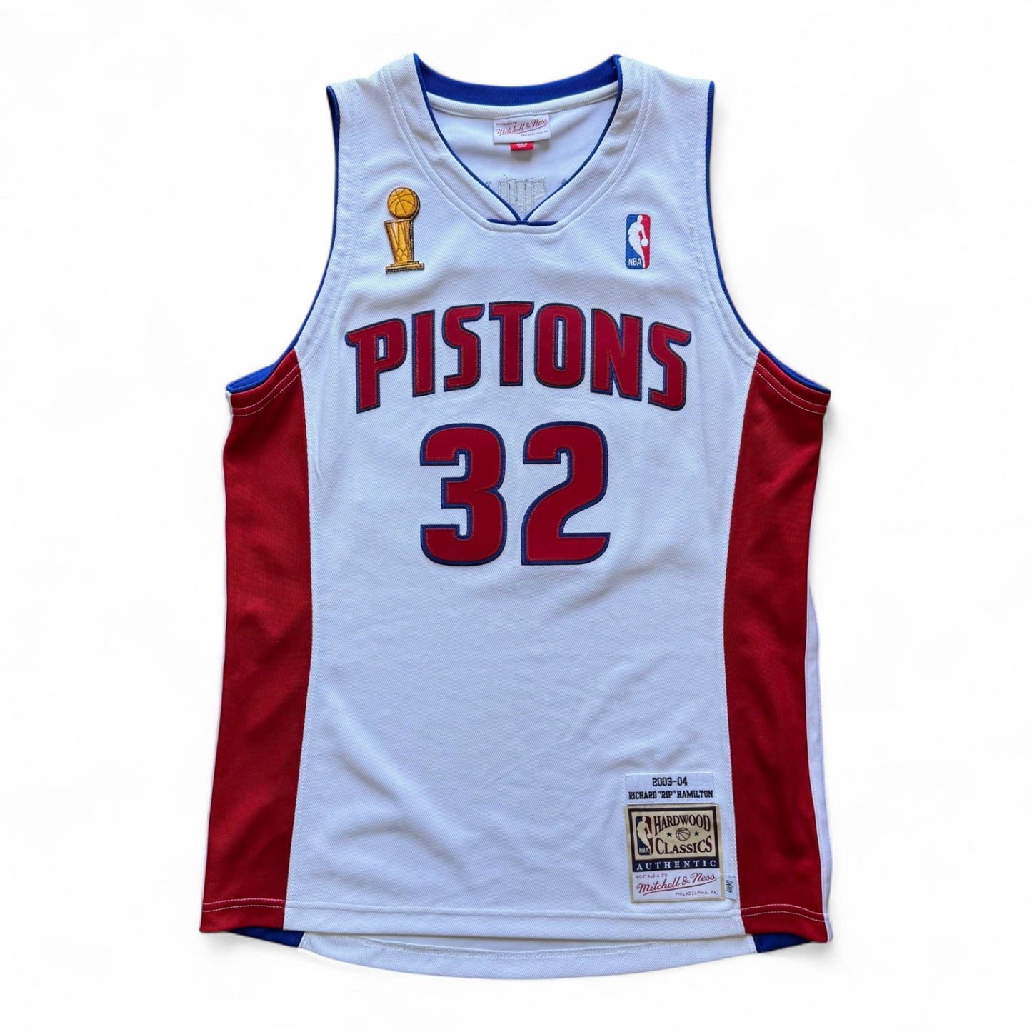 00's M&N Pistons Richard Hamilton Jersey
