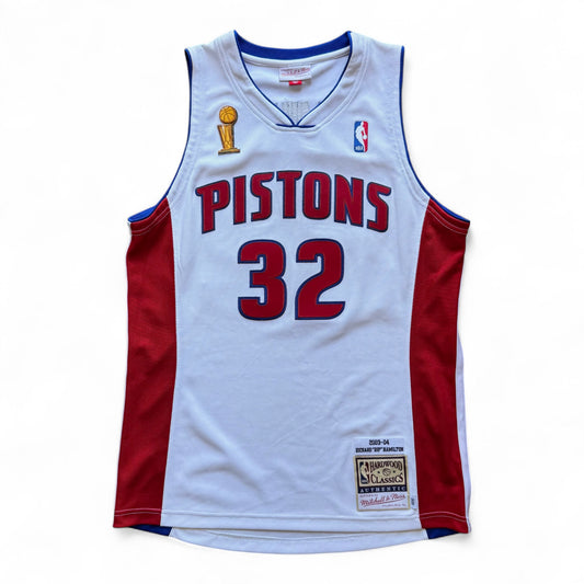 00's M&N Pistons Richard Hamilton Jersey