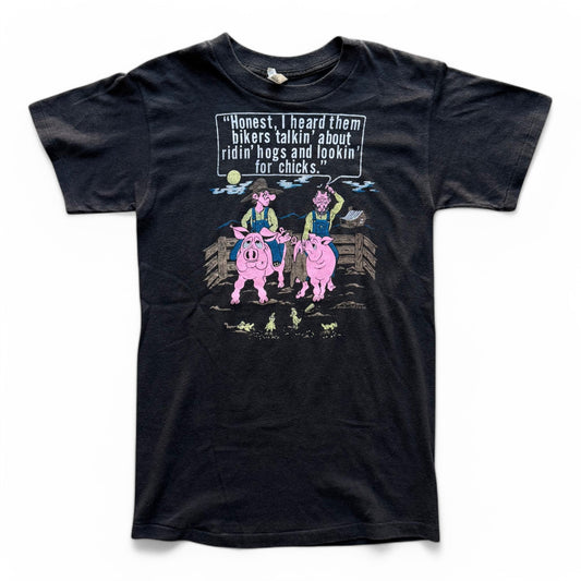 1986 Hogs and Chicks T-Shirt