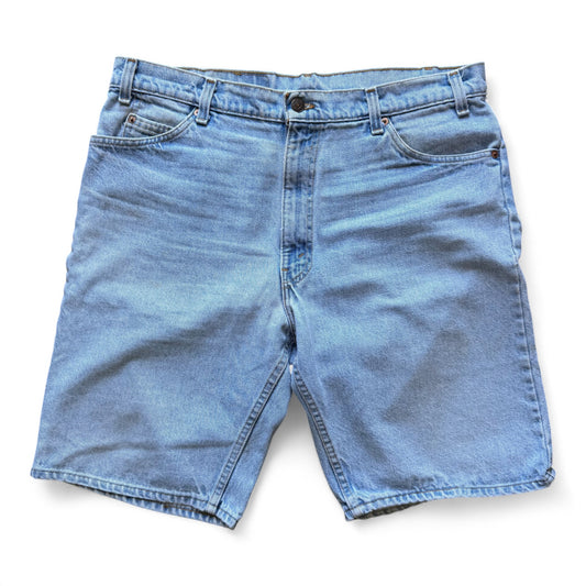 00's Levi's 550 Orange Tab Denim Shorts