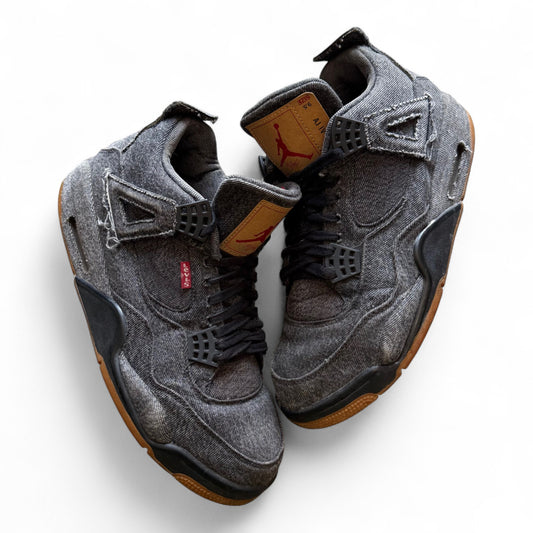 Jordan 4 Retro Levi's Black