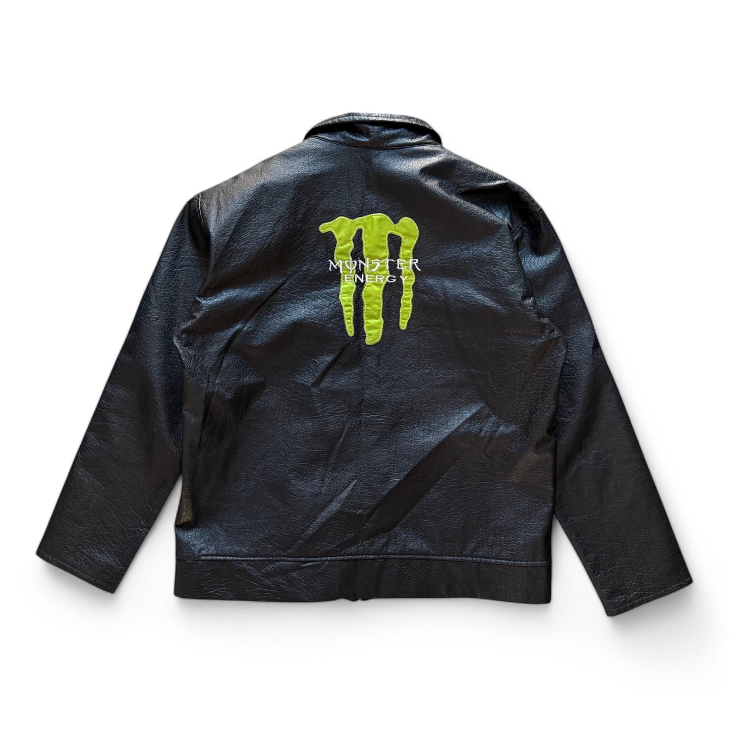 2000's Monster Energy Leather Racing Jacket