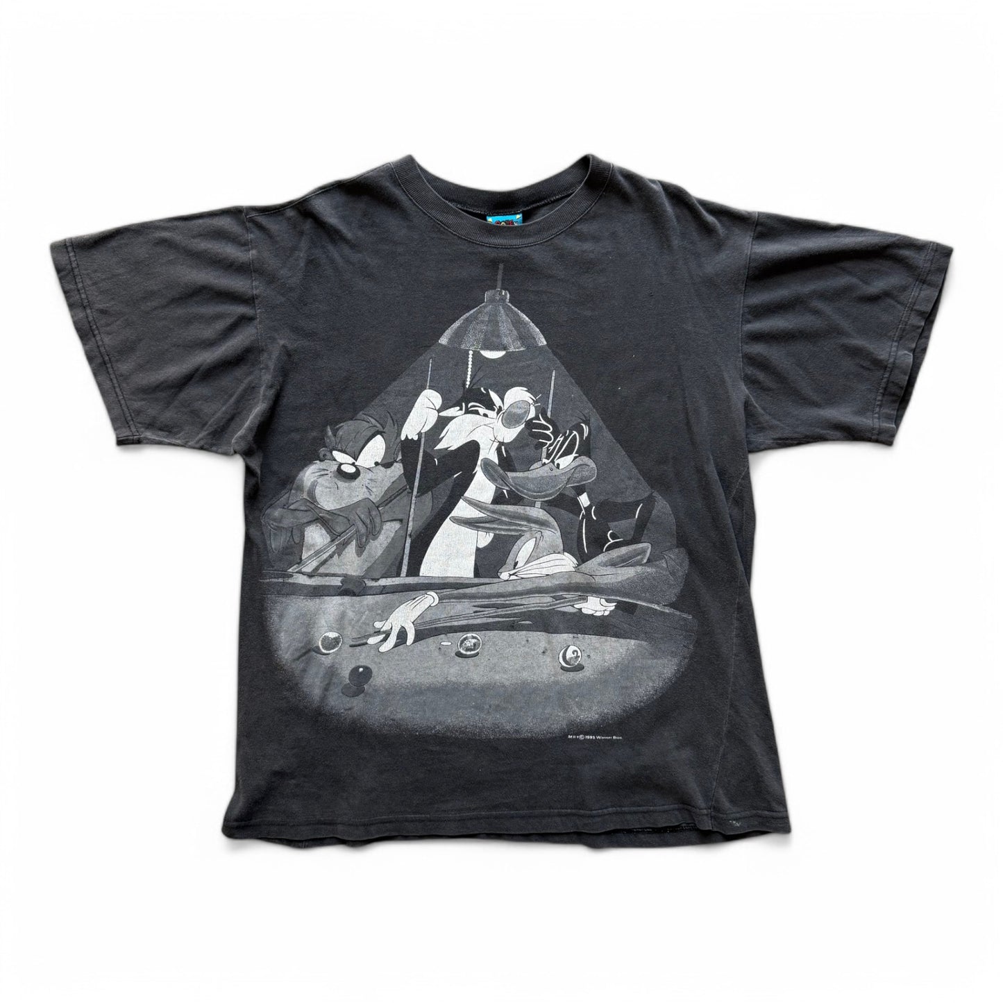 1995 Looney Tunes Billiards T-Shirt