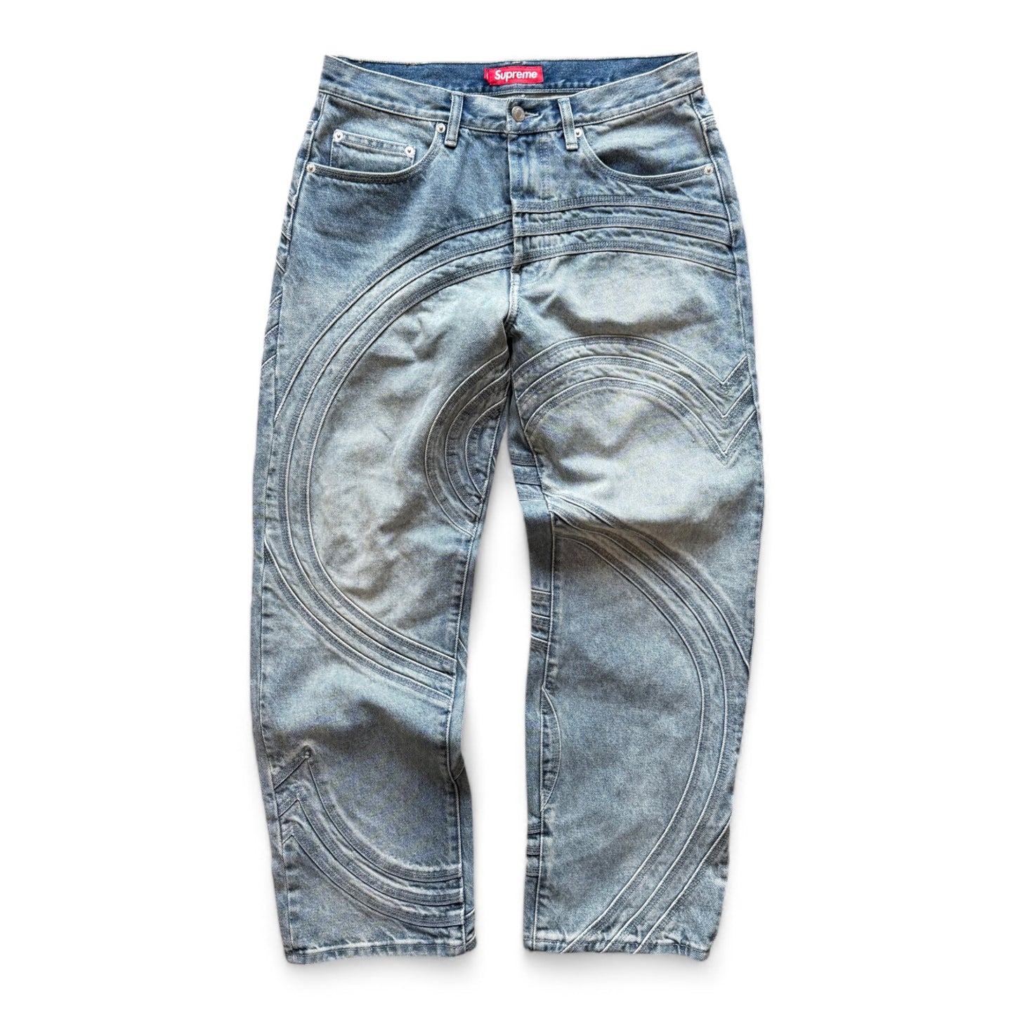 Supreme S Logo Loose Fit Jeans