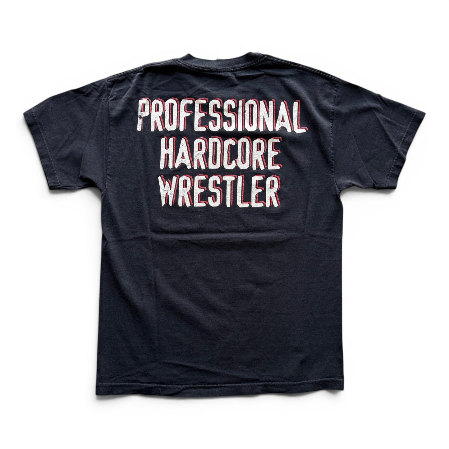 1999 WWF The Rock ‘Professional Hardcore Wrestler’ Faded Black T-shirt