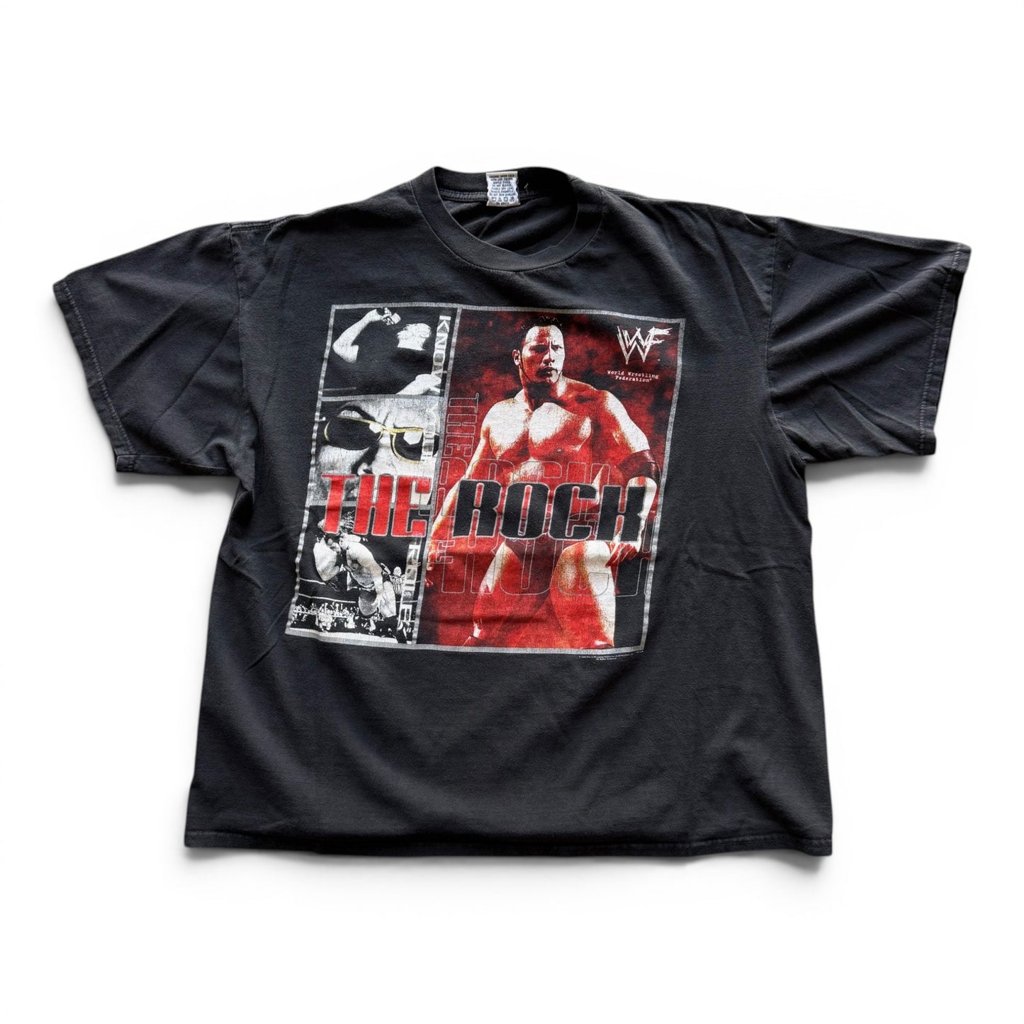 2000 WWF The Rock ‘Layeth The Smacketh Down’ T-shirt