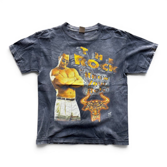 1998 WWF The Rock ‘Know Your Role’ T-shirt