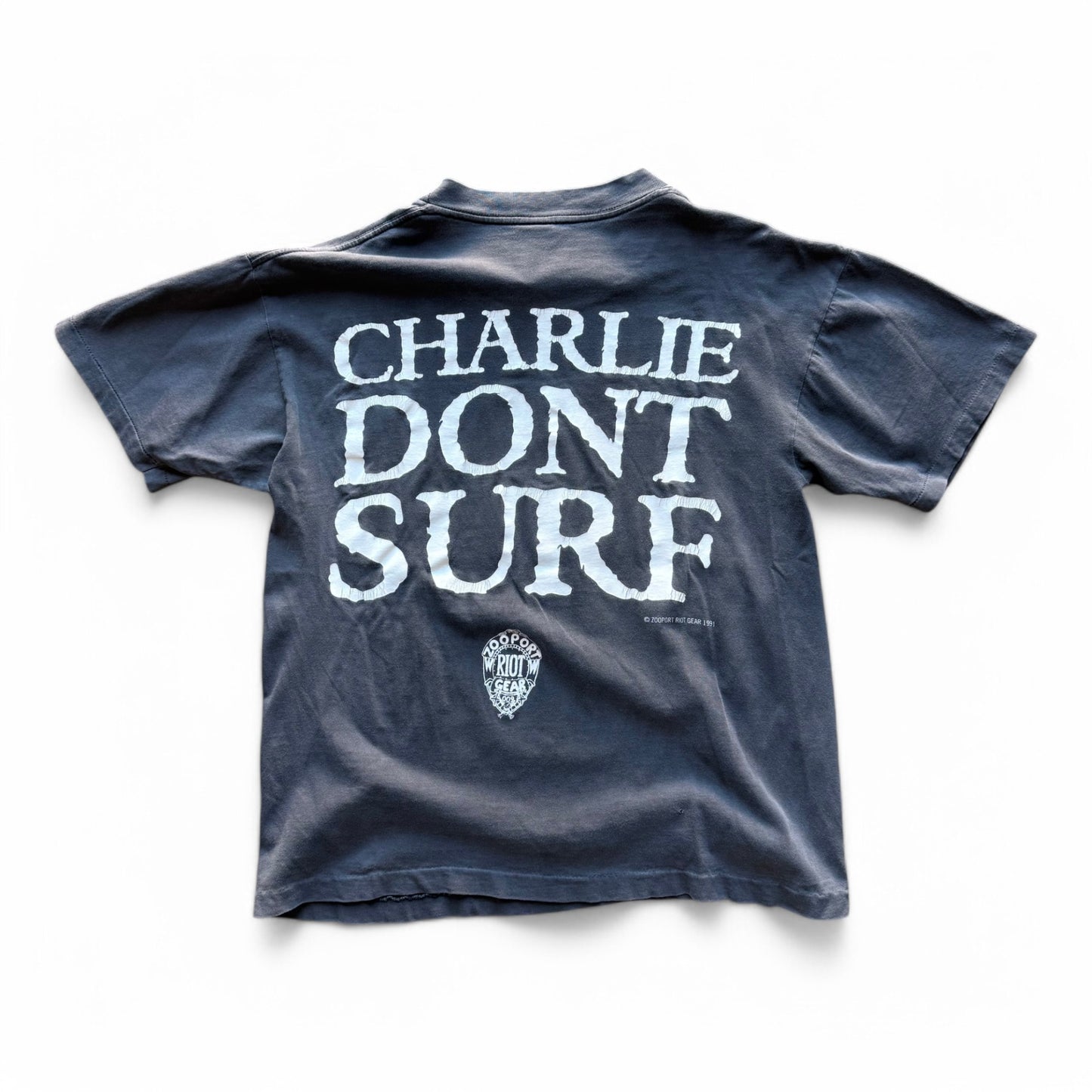 1991 Charlie Dont Surf T-Shirt