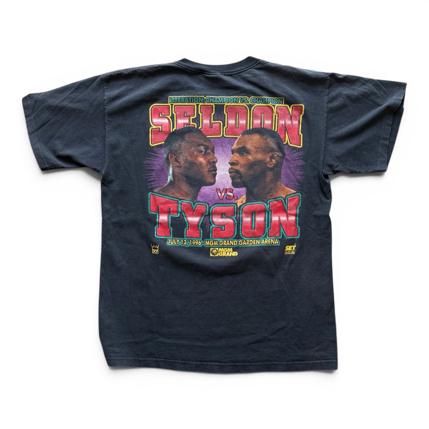 1996 Seldon vs. Tyson Boxing T-Shirt