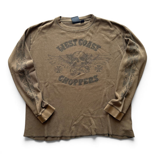 2000's West Coast Choppers Olive L/S Thermal
