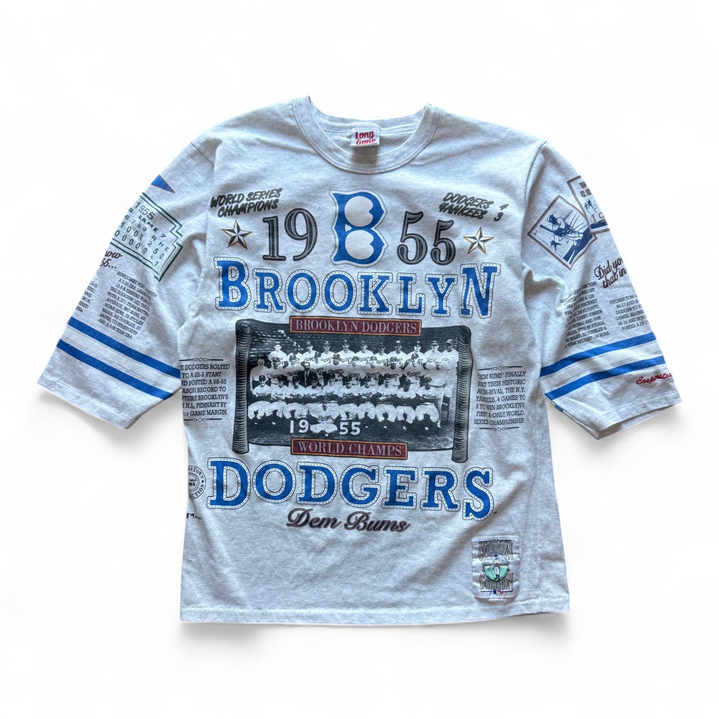 90's Brooklyn Dodgers Long Gone Baseball T-Shirt