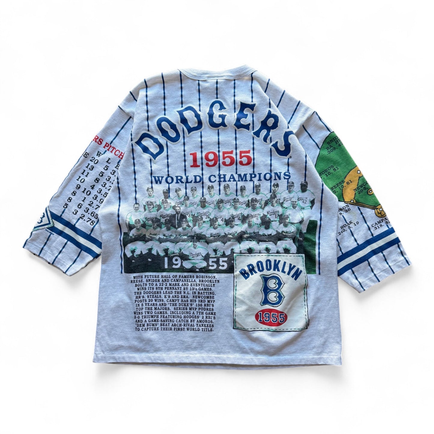 90's Brooklyn Dodgers Long Gone Baseball T-Shirt