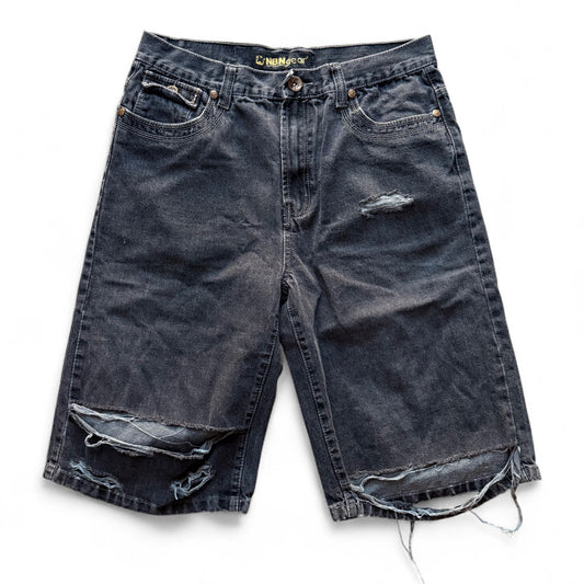 00's NBN Gear Capri Denim Shorts