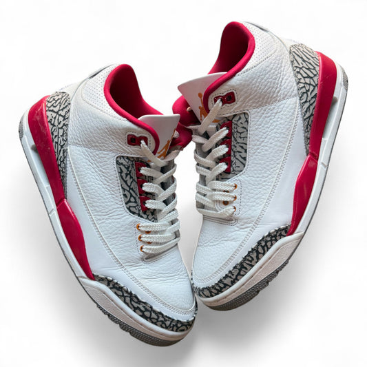 Jordan 3 Cardinal Red