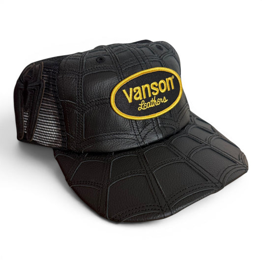 Supreme Vanson Leather Spider-Man Cap