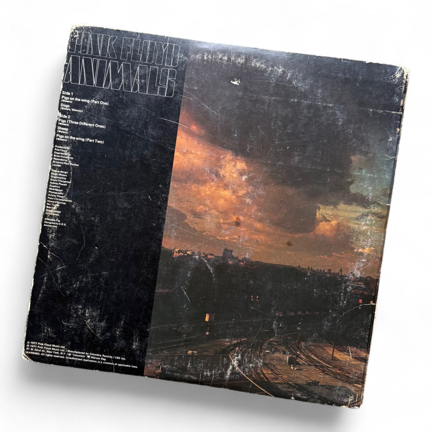 1977 Pink Floyd "Animals" Vinyl Record