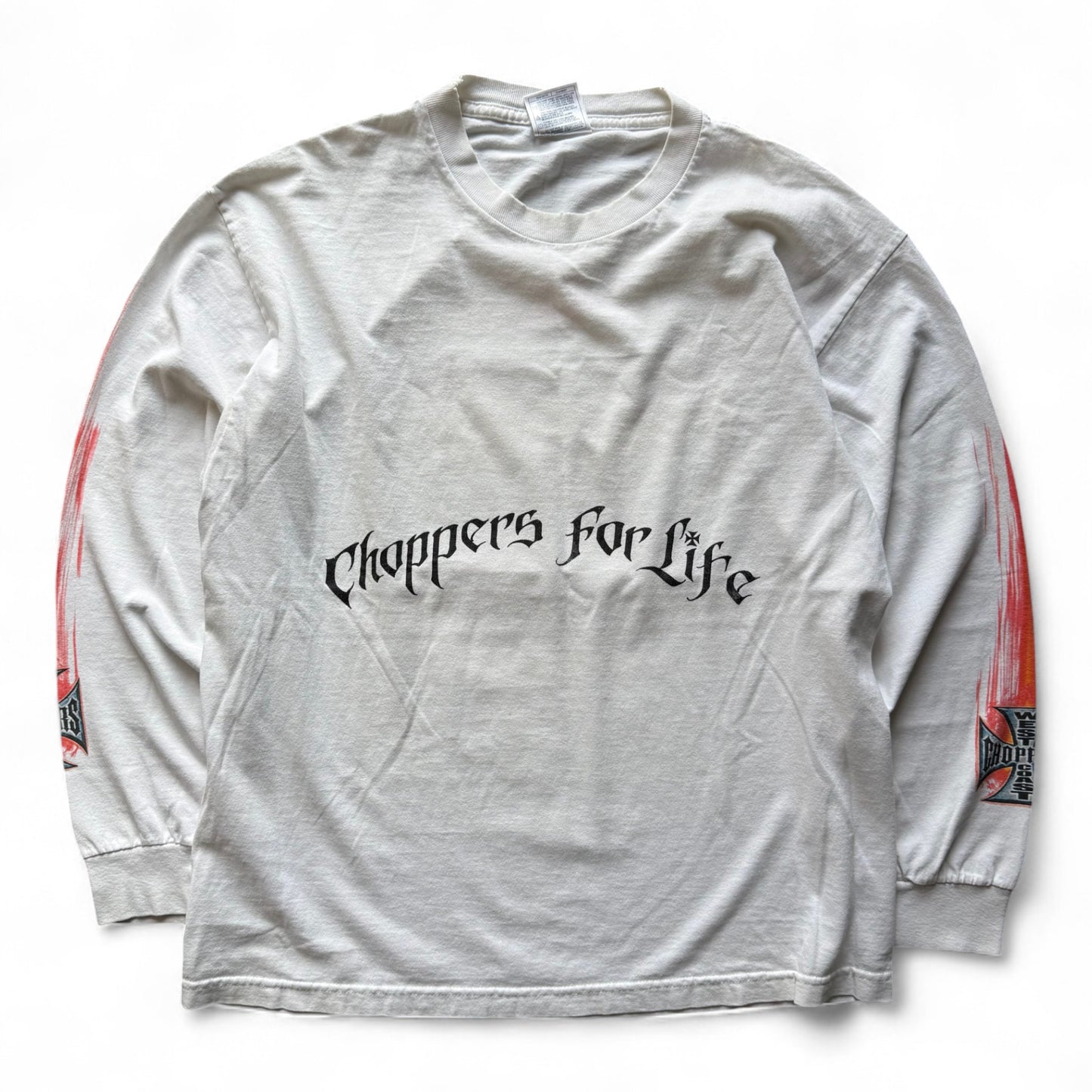 00's West Coast Choppers L/S T-Shirt White