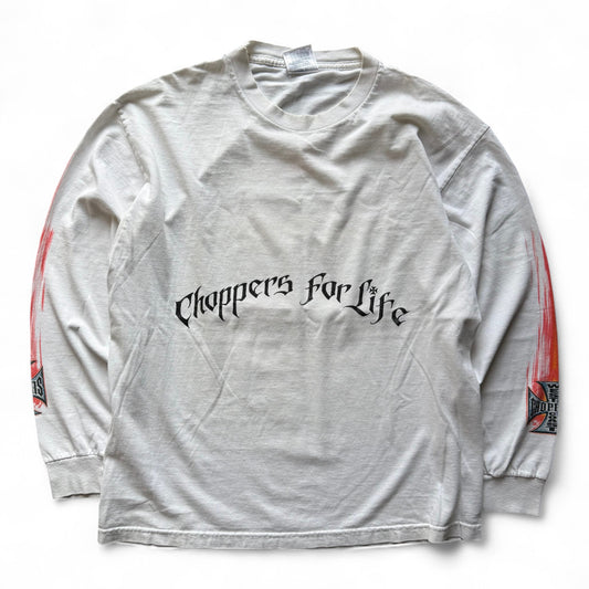 00's West Coast Choppers L/S T-Shirt White