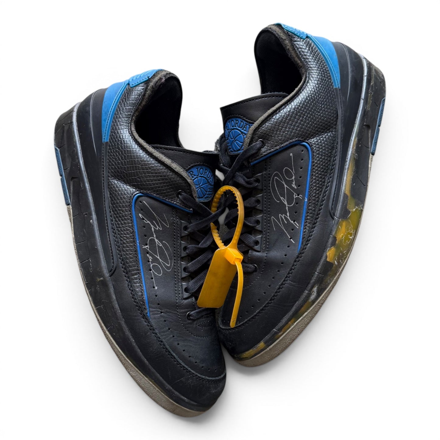 Jordan 2 Retro Low Off-White Black Blue